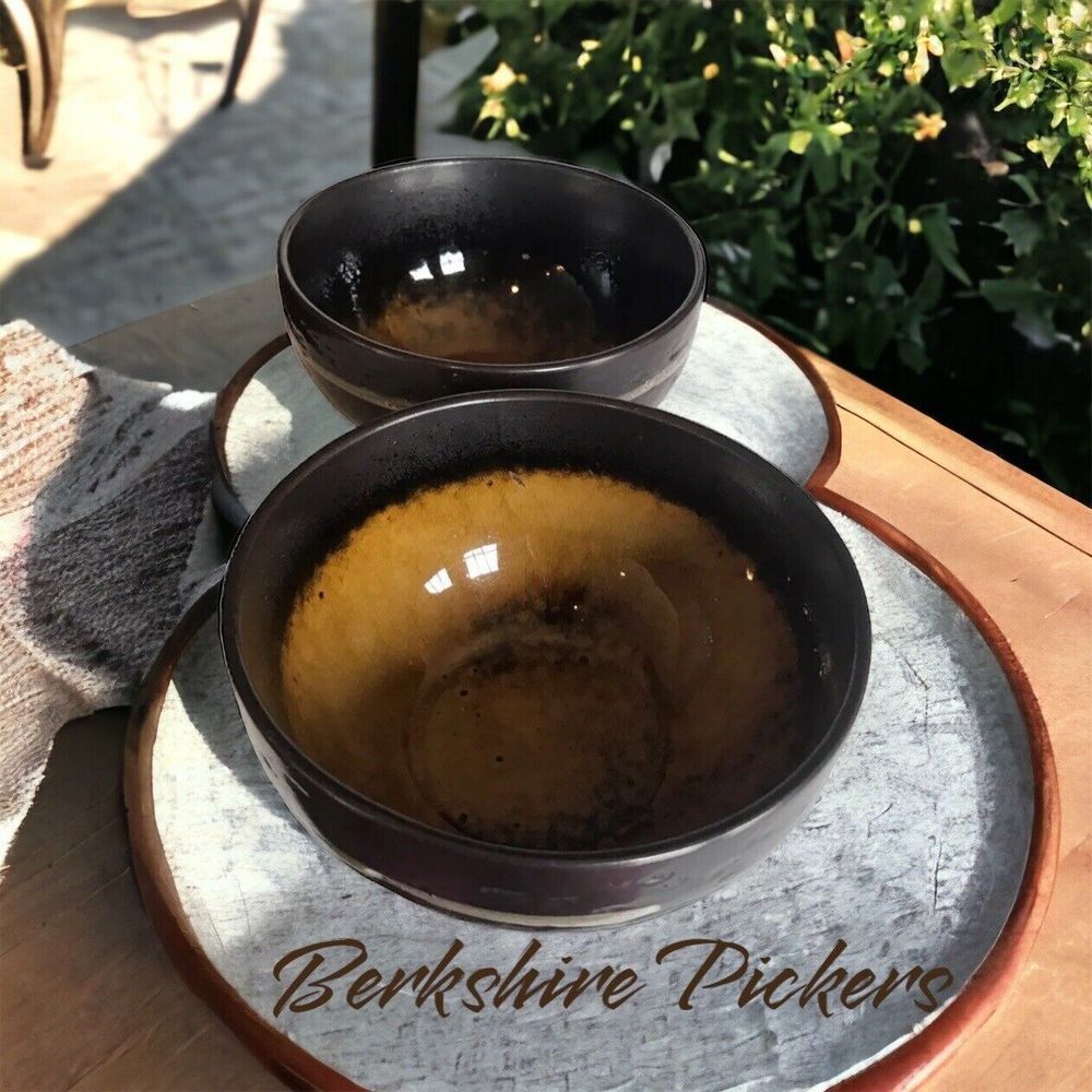 Joseph Abboud "Solaris" Pattern Soup Cereal Bowl Set‎ of 2